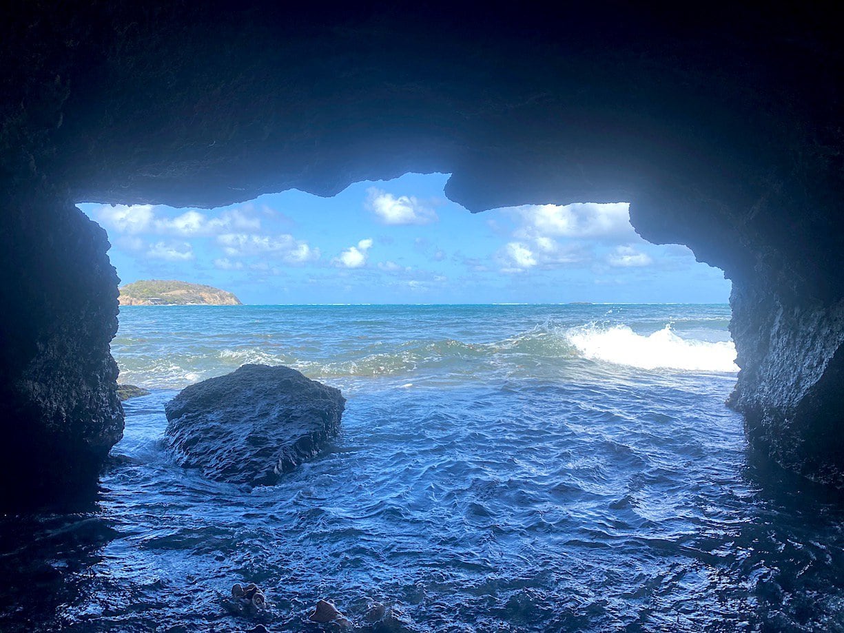 Sea cave Exploring caves