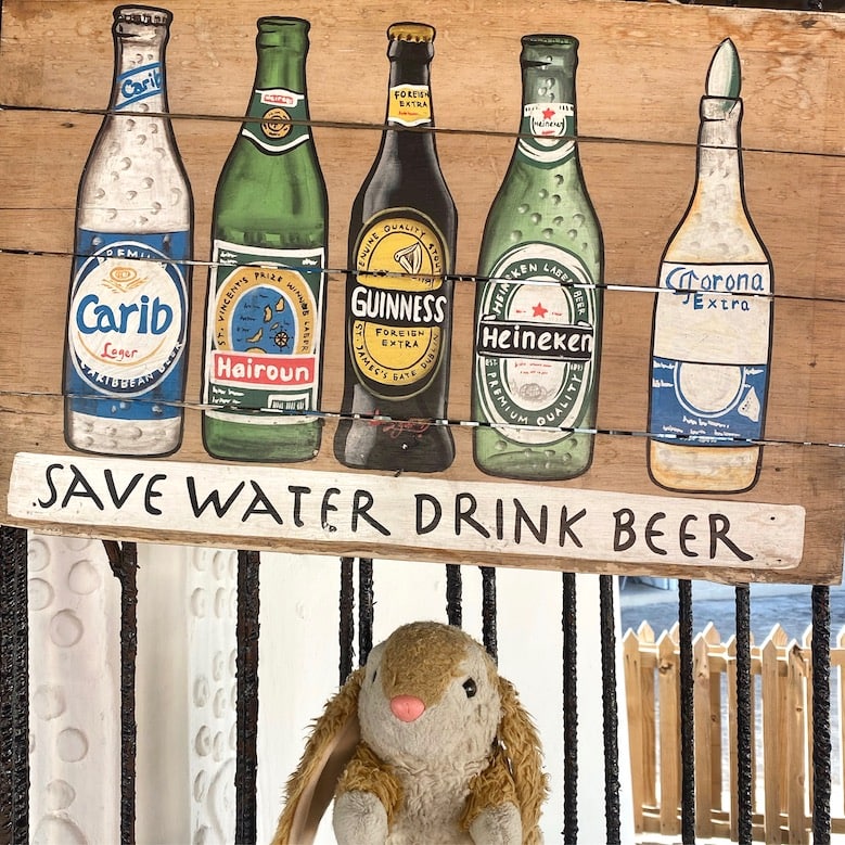 Grenadines motto Beer Bunny