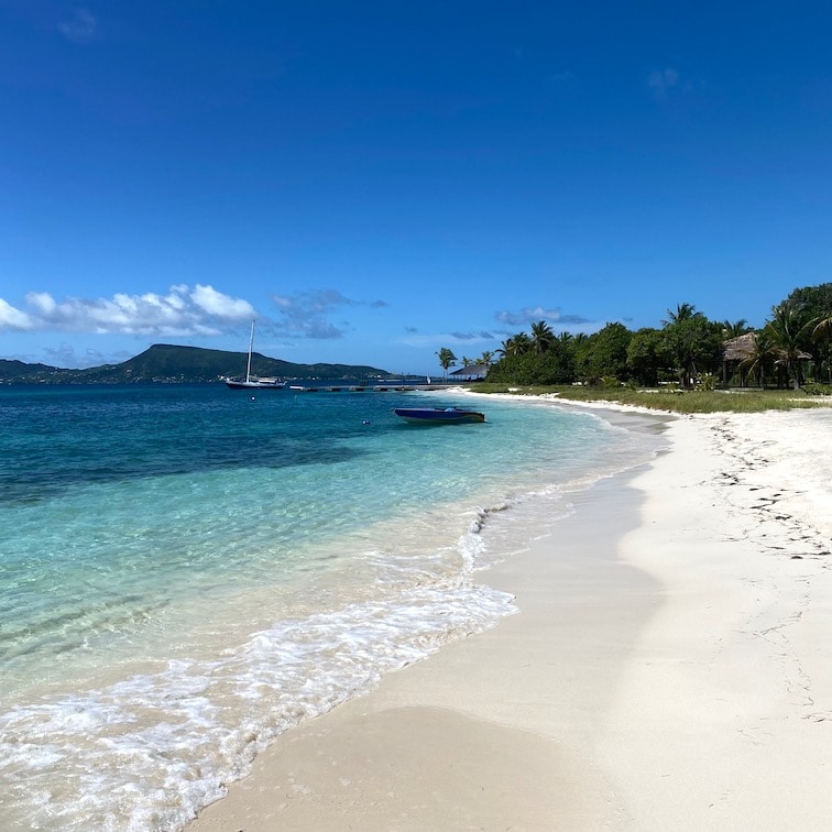 Petite St. Vincent Beach on PSV