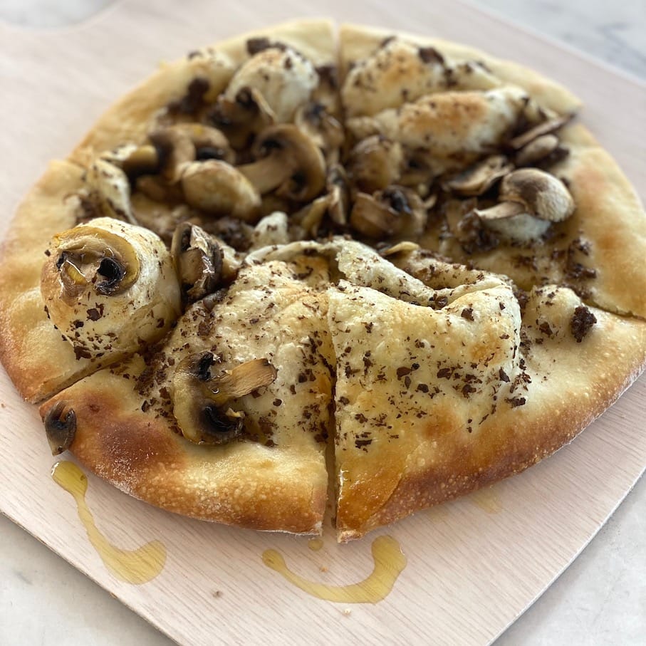 Truffle pizza Amazing pizza