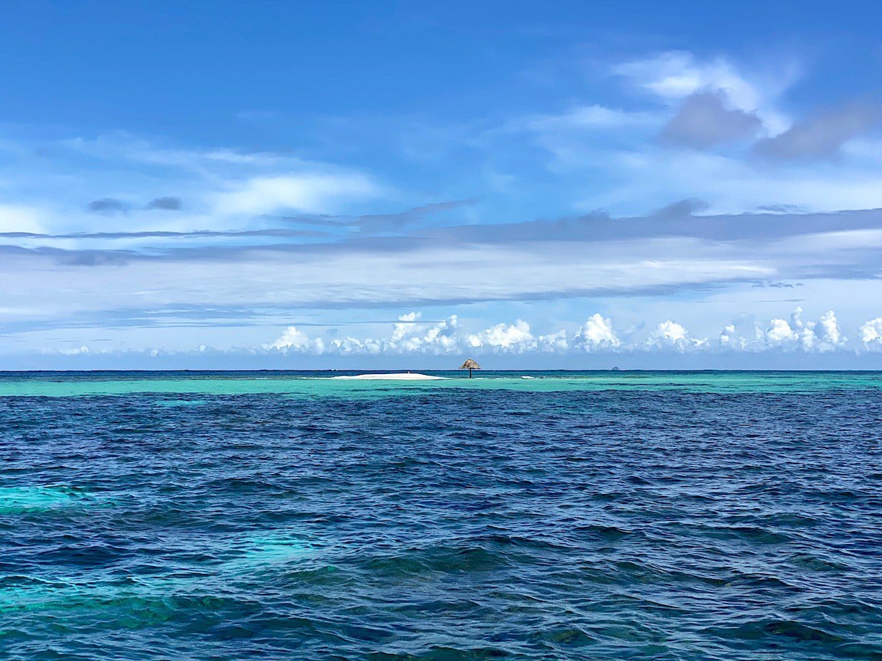 Mopion The smallest island in the Caribbean