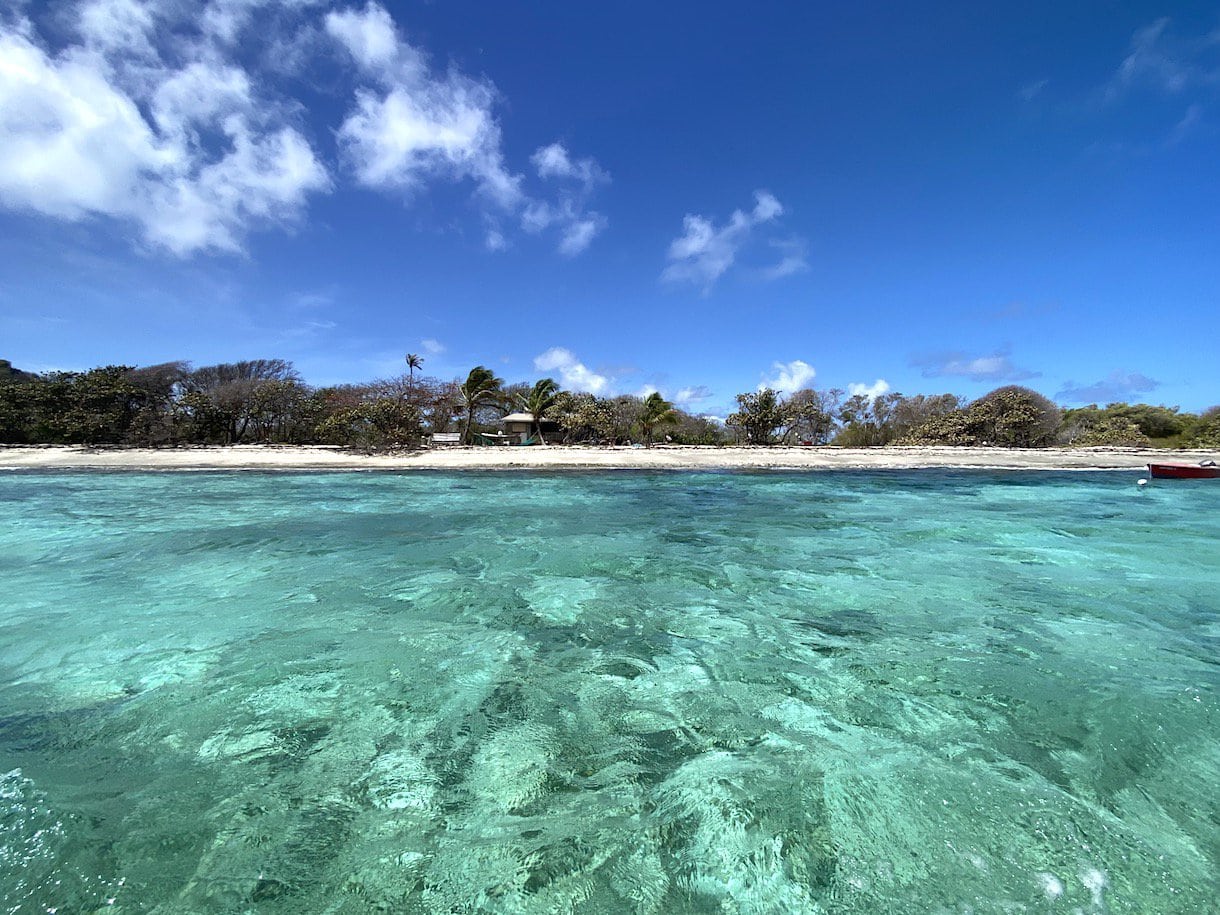 Saline island Saline Island in Carriacou