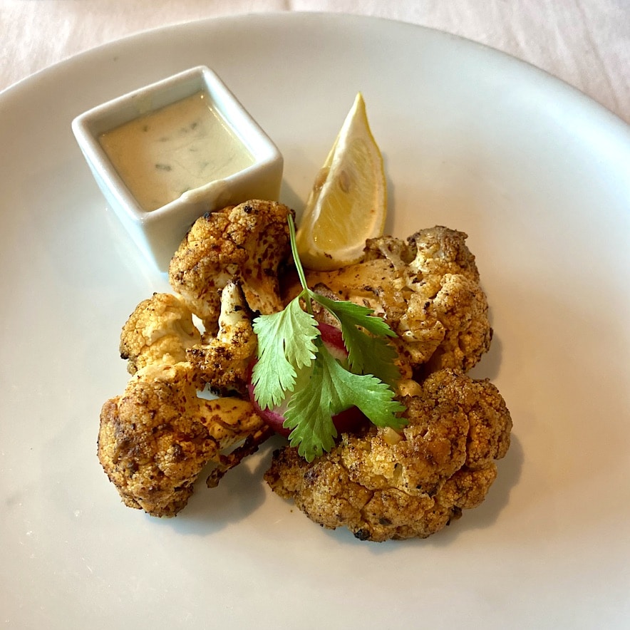 Delicious cauliflower Bunny loved the food on Noordam