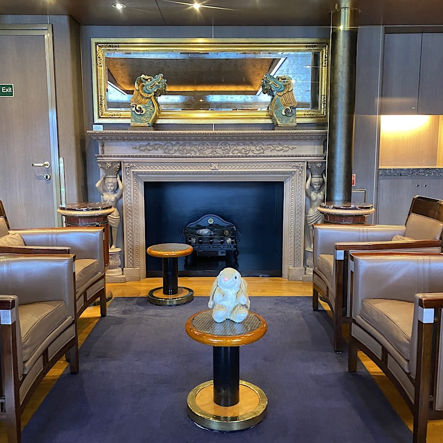 Noordam interior Former cigar lounge