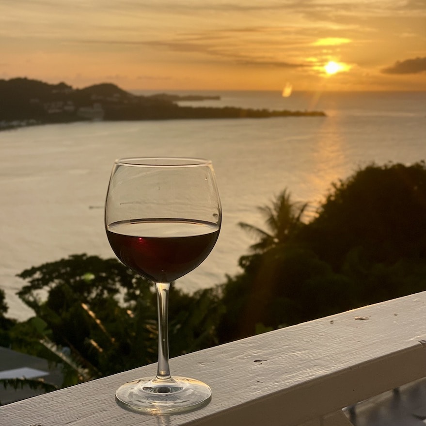 Sunset spot View from the balcony