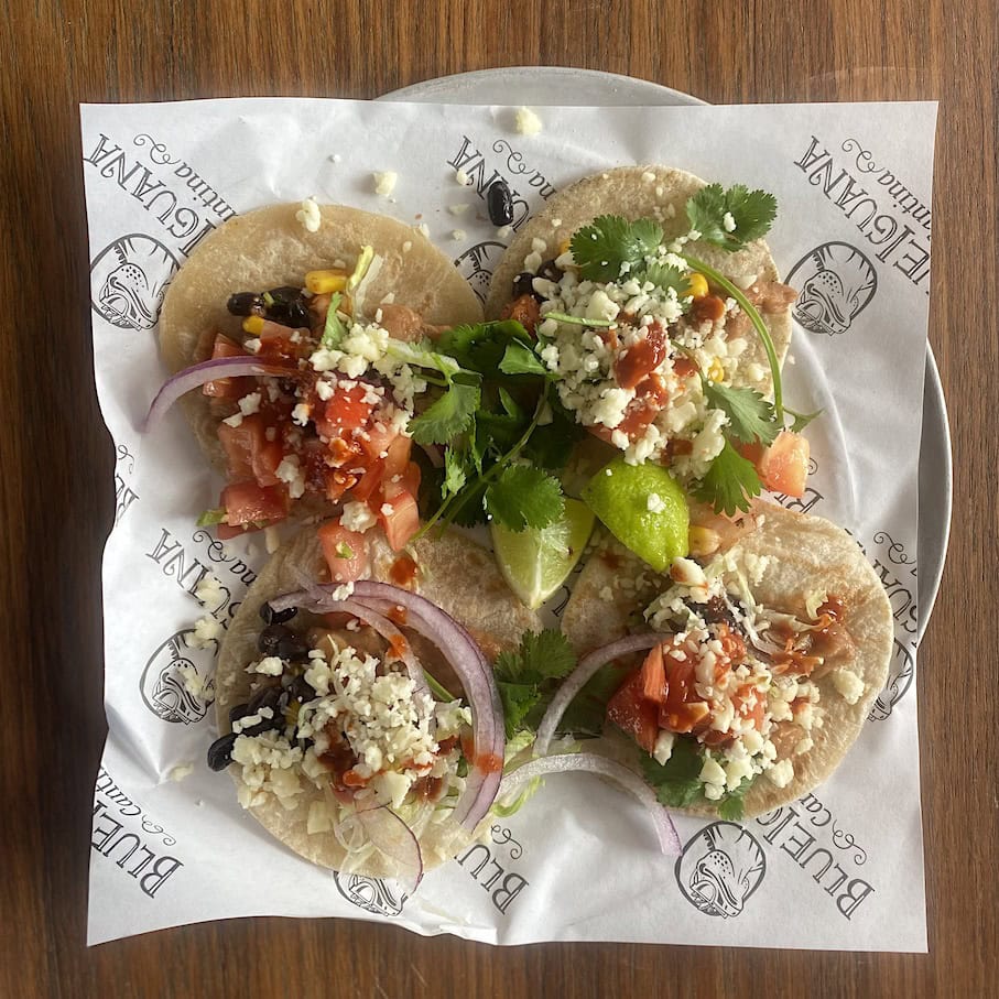 Tacos Vegetarian options