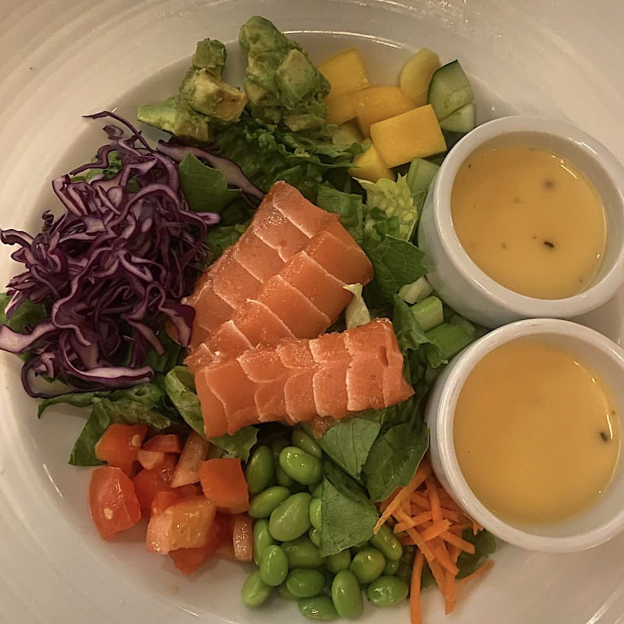 Vegan menu Vegan options