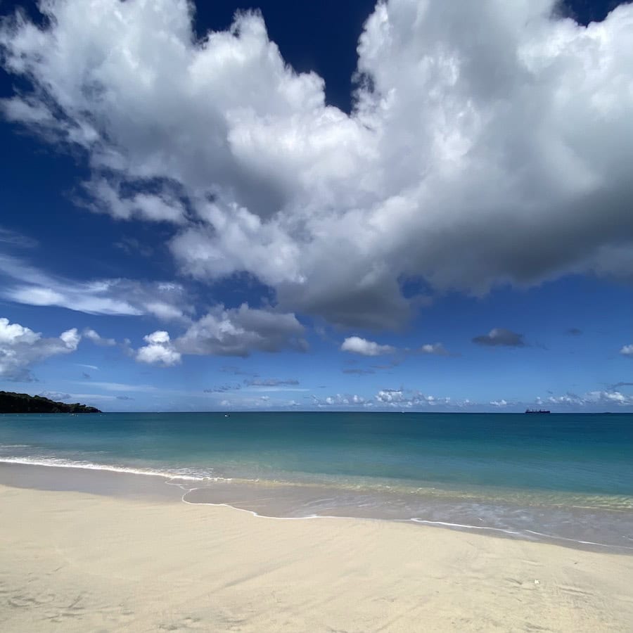 Grand Anse Beach No filters needed here