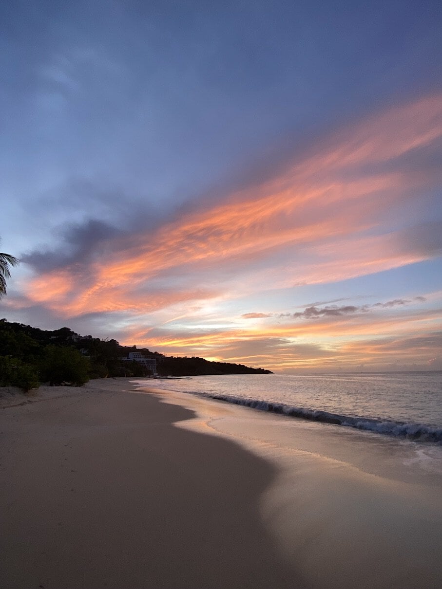 Grand Anse sunset Gorgeous sunsets
