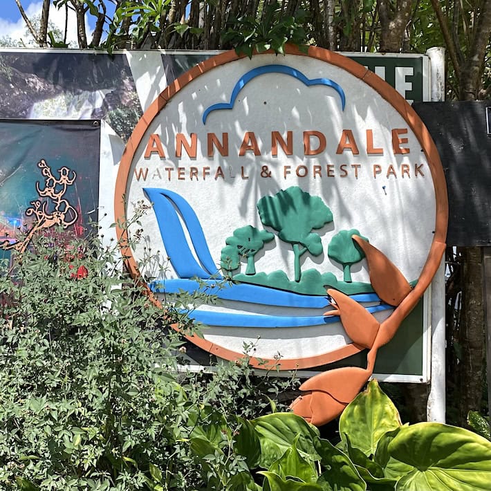 Annandale Grenada waterfall