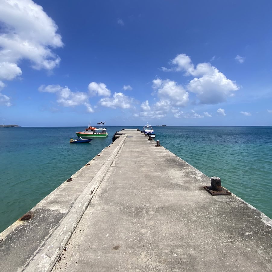 Hillsborough jetty Hillsborough, Carriacou