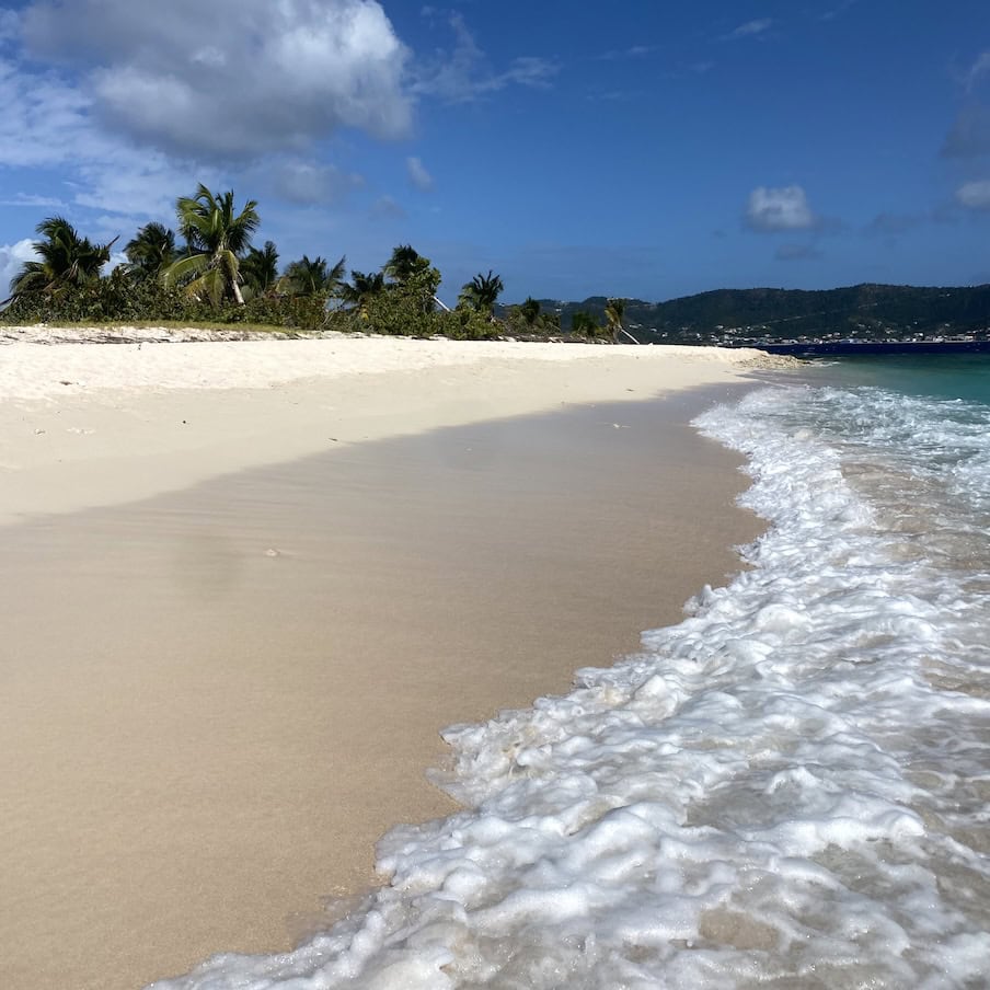 Sandy Island beach Deserted island vibes