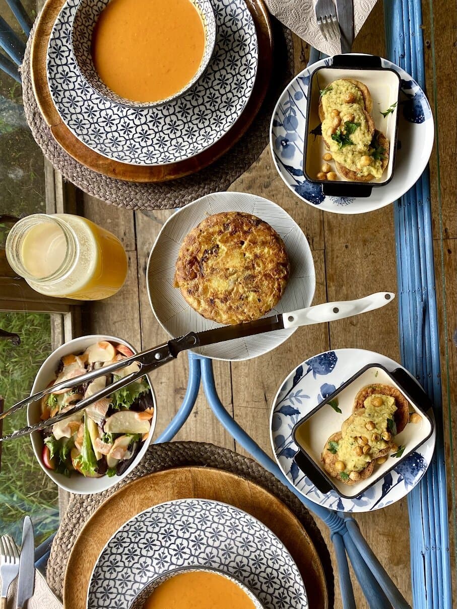 Amazing food Vegetarian dinner