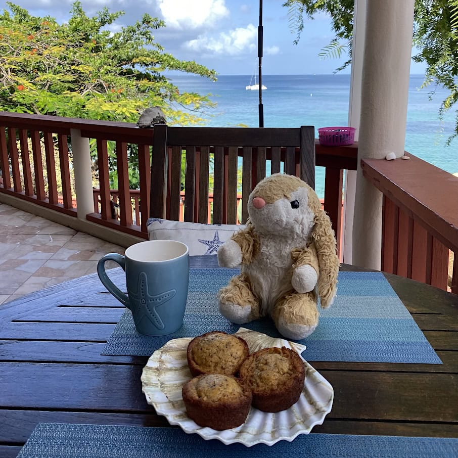 Home-made muffins Breakfast at Sea Glass Place