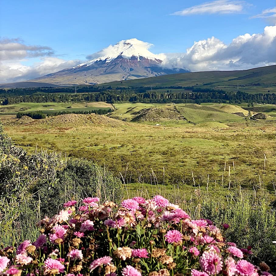 Cotopaxi volcano Beautiful scenery