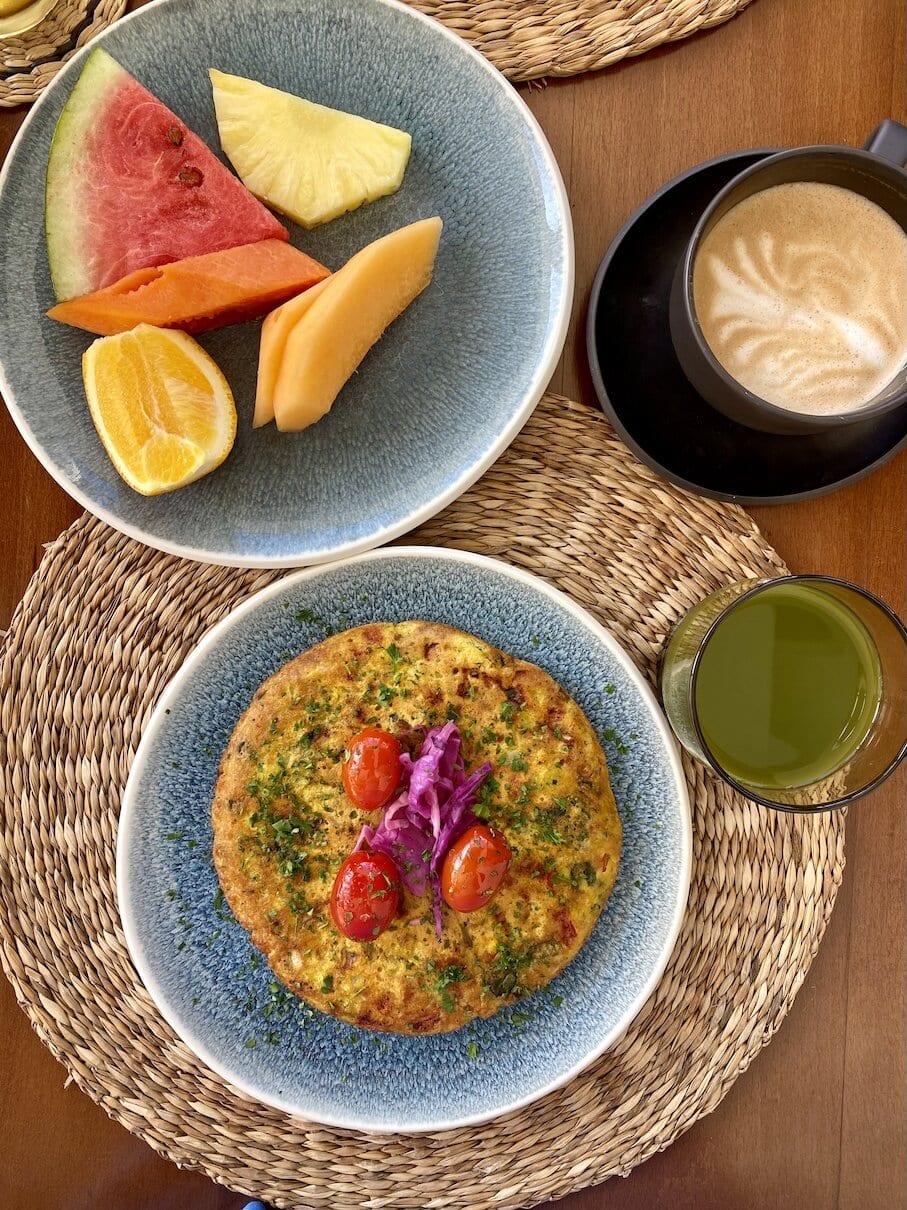 Delicious breakfast Fresh and tasty