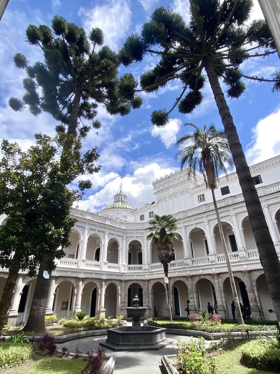 Quito architecture Quito old town