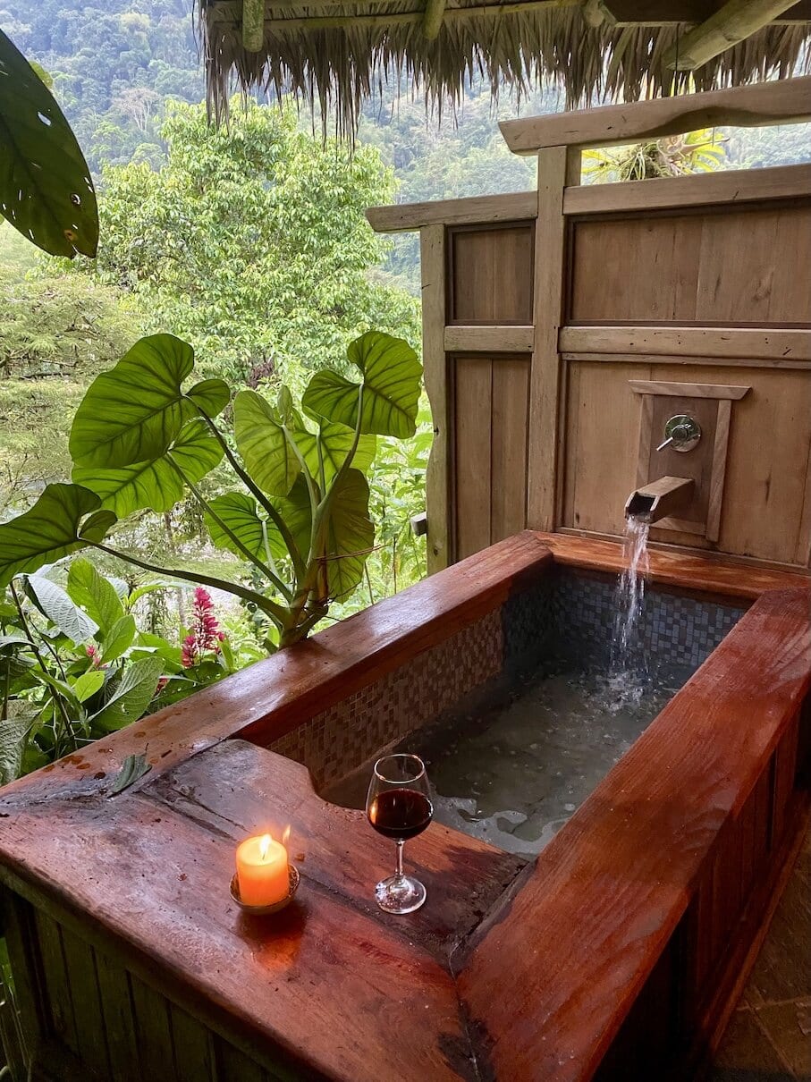 Bath bliss Outdoor bath