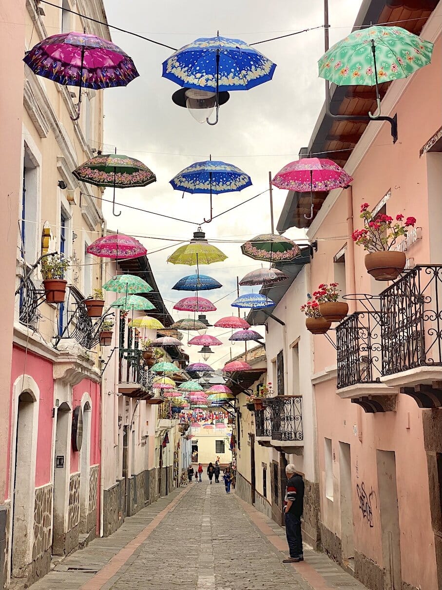 Colorful Quito Calle La Ronda
