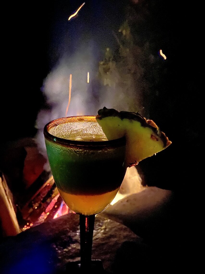 Drinks by fire Magical drinks