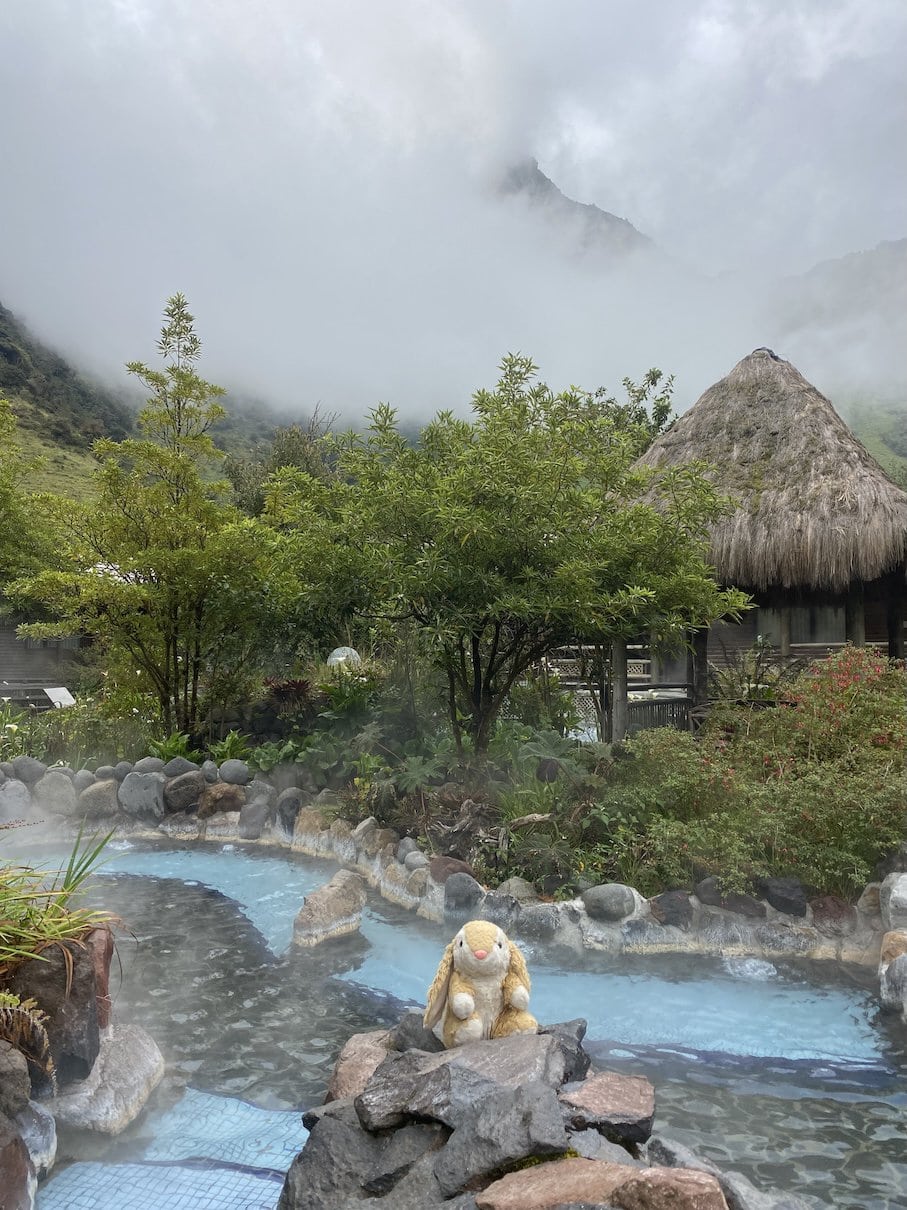Lovely spa Bunny loved the hot pools
