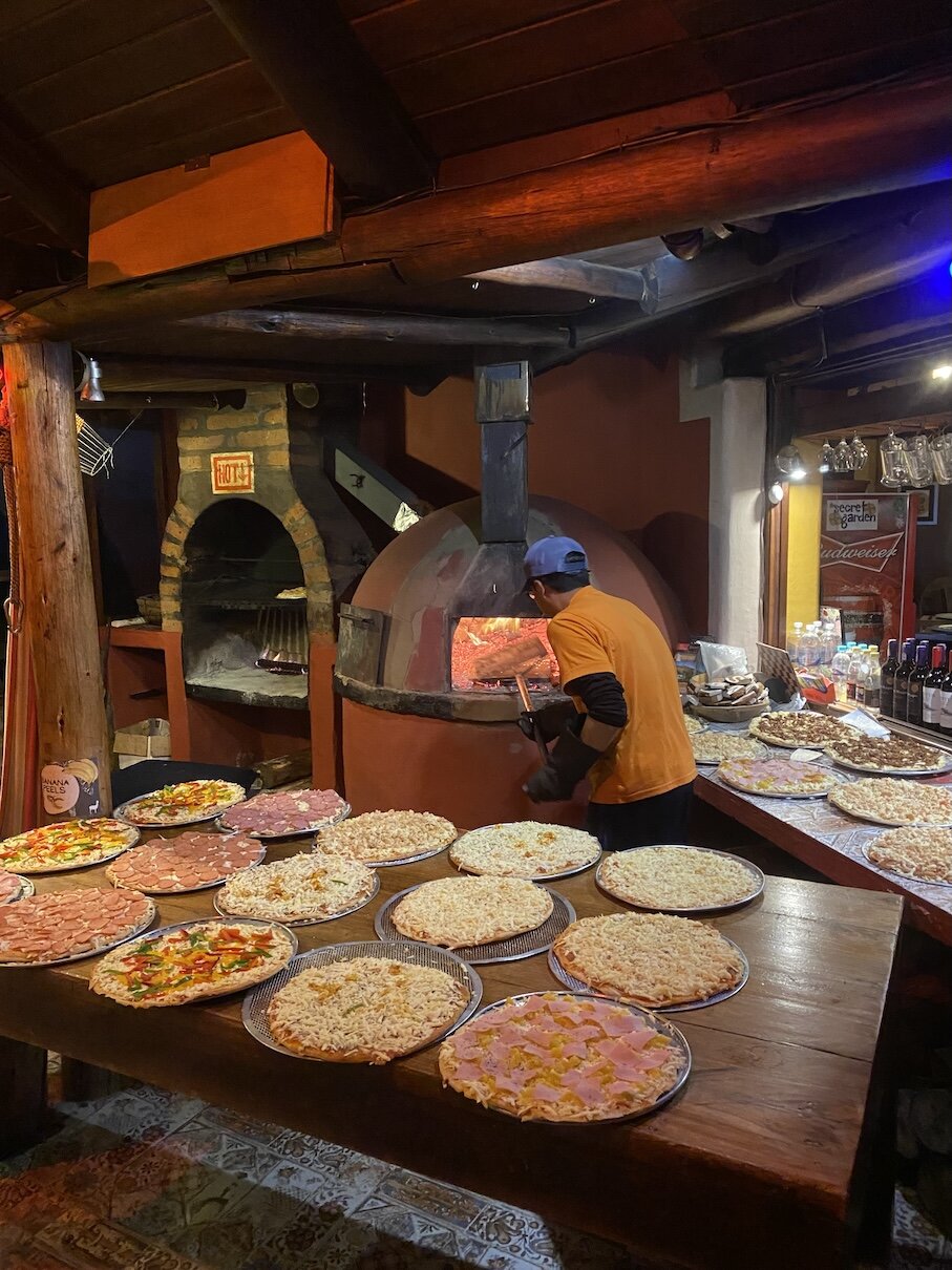 Pizza night Mango pizza anyone?