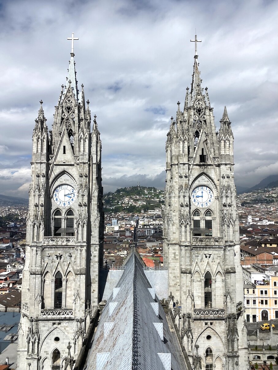 Quito views Beautiful city