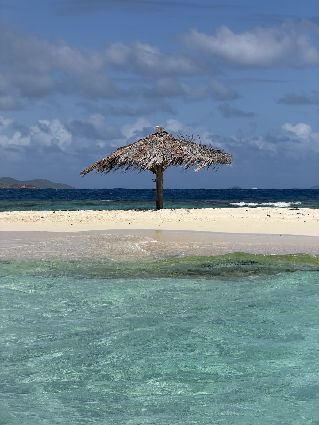 Mopion island Caribbean's smallest island