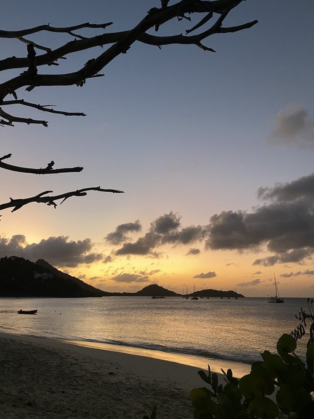 Sunset at Paradise beach Sunset in paradise