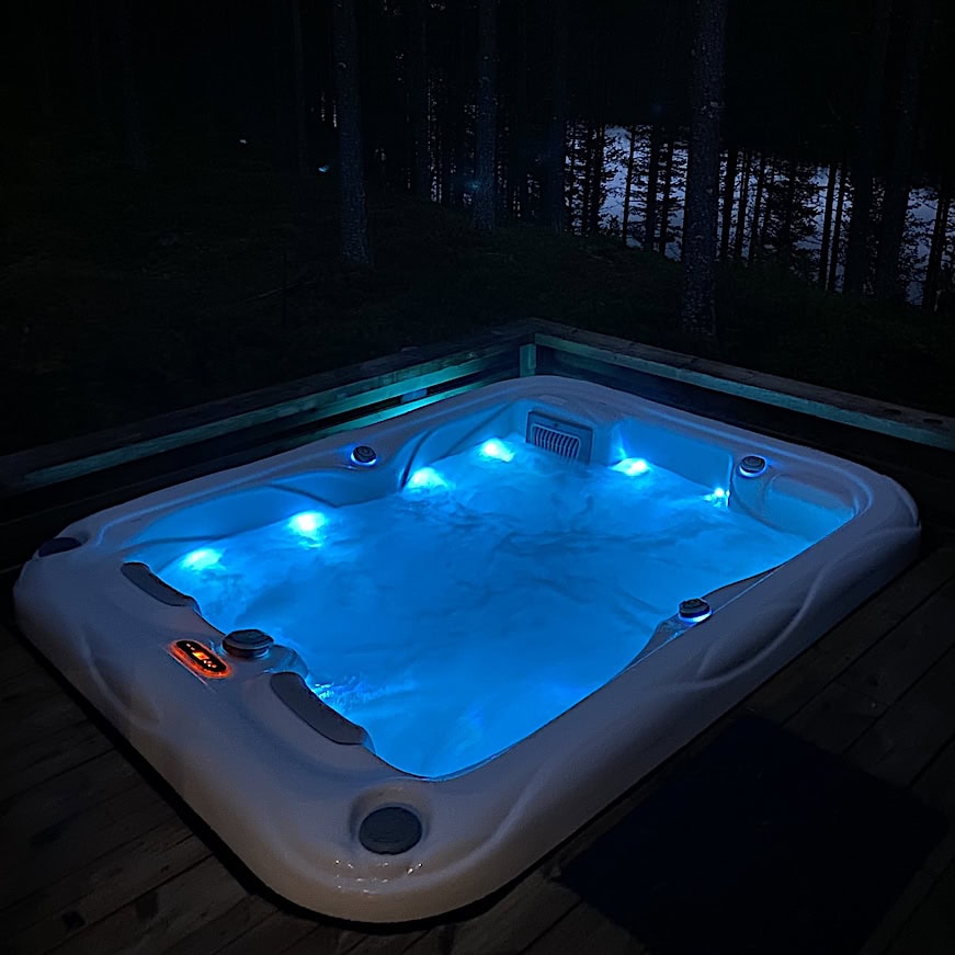 Jacuzzi time Perfect ending to the day