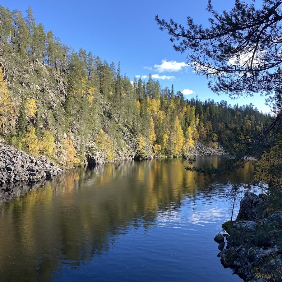 Julma-Ölkky Gorge scenery in Hossa