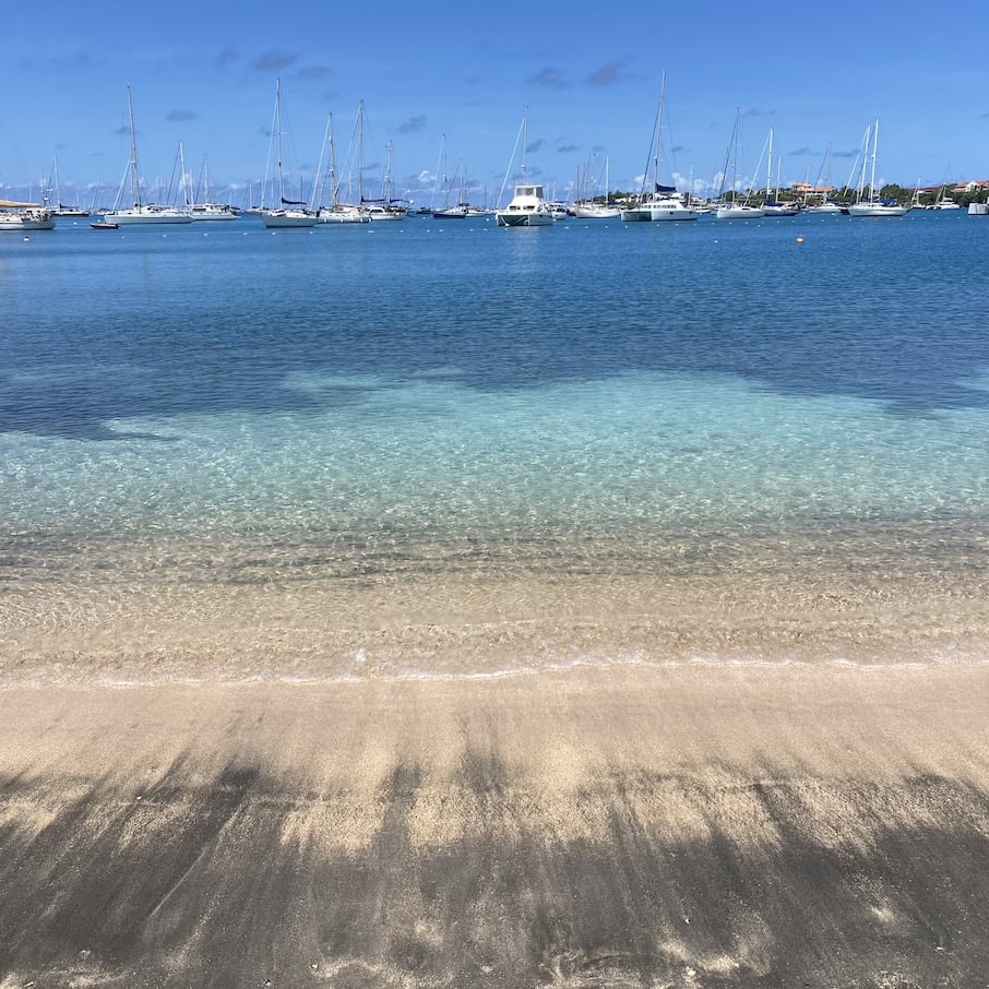 Lance Aux Epines beach Calm beach