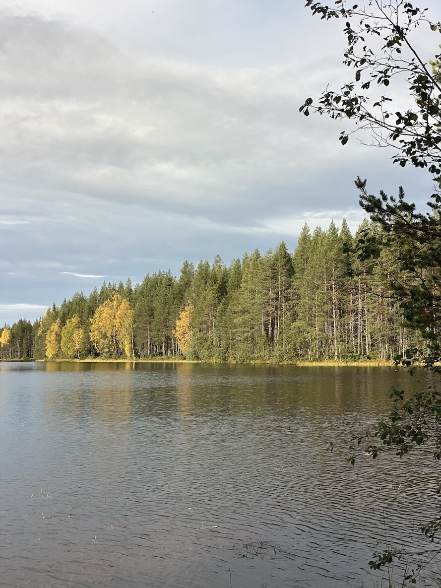 Laukkujärvi Sunny weather