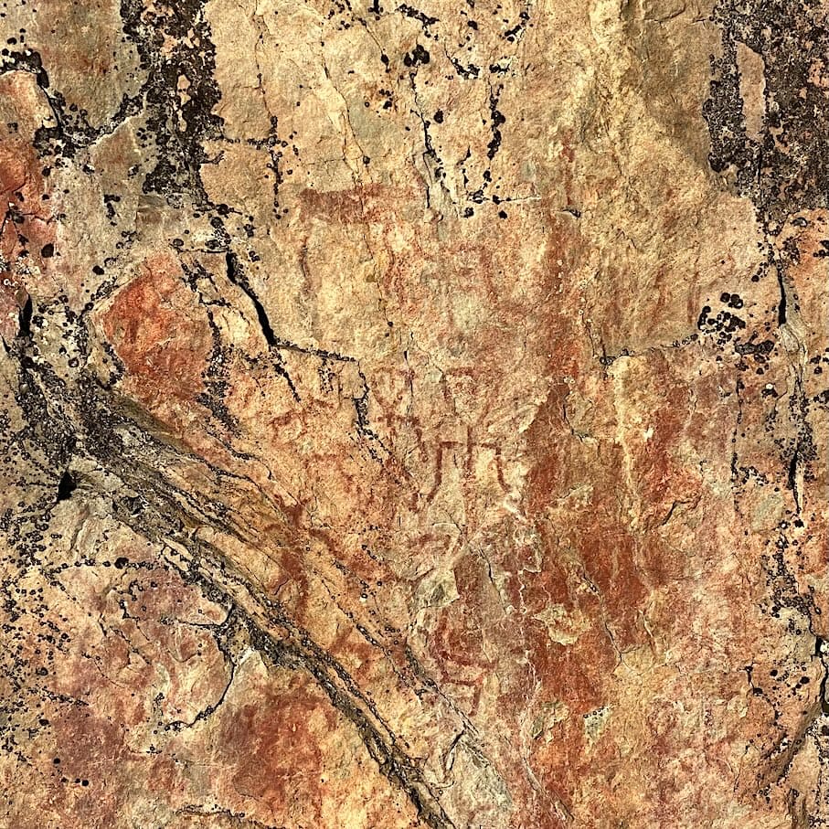 Rock paintings Värikallio